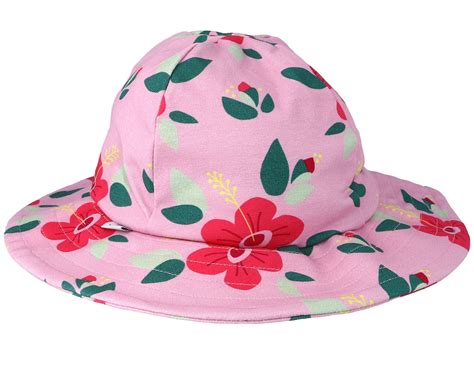 Kids Sun Hat Hibiscus Pink Bucket Jny Kids Hats