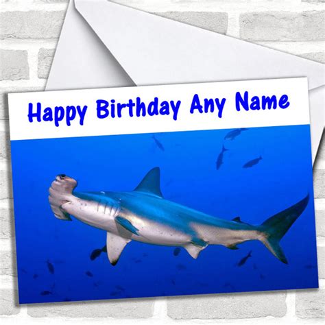 Happy Birthday Son Birthday Rock And Roll Shark Personalized Birthday