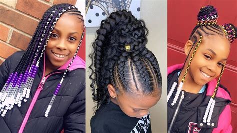 Braided Ponytail Hairstyles For Kidsponytail Hairstyles