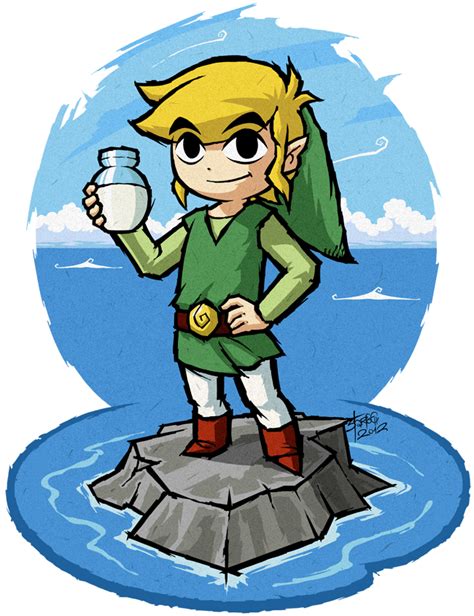 The Legend Of Zelda The Wind Waker Toon Link The Wind
