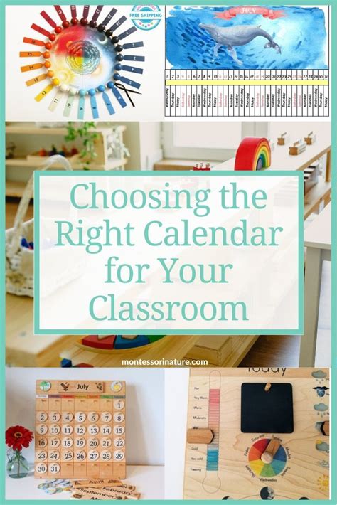 Choosing The Right Calendar For Your Classroom Preschool Calendar