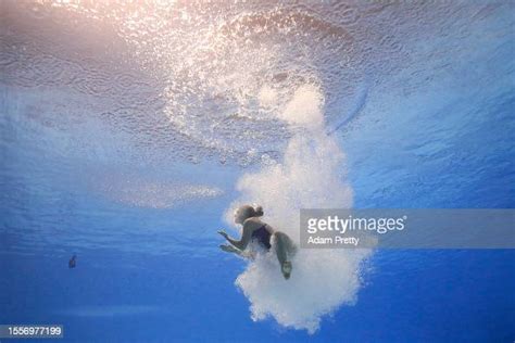 Elna Widerstrom Of Team Sweden Competes In The Womens 3m Springboard