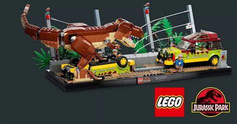 Lego 76956 T Rex Breakout Featuring That Jurassic Park Scene Revealed Jays Brick Blog