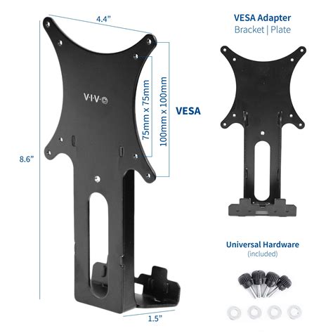 Vivo Quick Attach Vesa Plate Bracket Designed For Hp 32 Inch Monitor