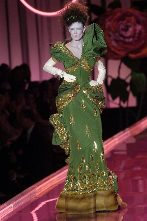 Christian Dior Fall 2004 Couture Collection Vogue John Galliano