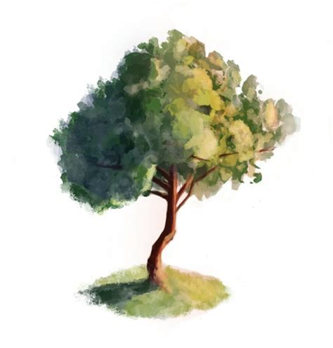 Artstation Digital Painting Tree