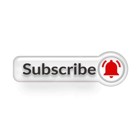 Subscribe Button 3d Glossy Subscribe Button Subscribe Subscribe 3d