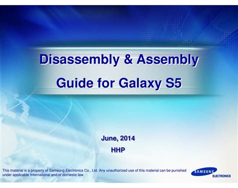 Samsung Galaxy S5 Assembly Manual Pdf Download Manualslib