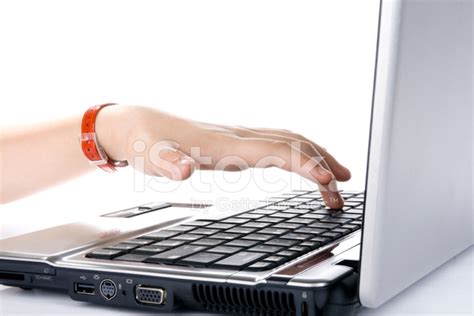 Typing On A Notebook Stock Photo Royalty Free Freeimages