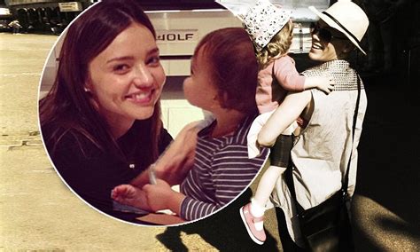 Miranda Kerr And Pink Cuddle Up To Their Little Ones As Stars Share Mothers Day Celebrations On