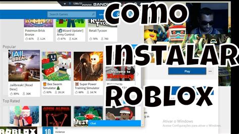 Roblox Como Baixar E Instalar No Pc Ou Notebook Windows 10 Youtube