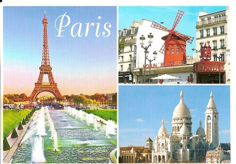 Carte Postale Paris Carte