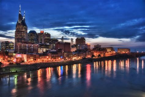 Nashville Skyline Nashville Is A Nice Town And It Has A L Flickr