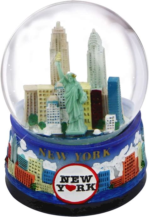 Great Places To You New York Snow Globe 65mm Skyline 614 New York