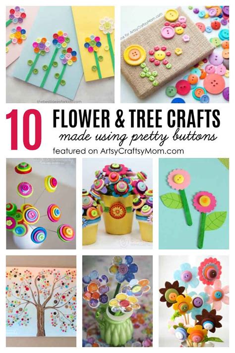 50+ Best Button Craft Ideas that are Both Creative & Fun