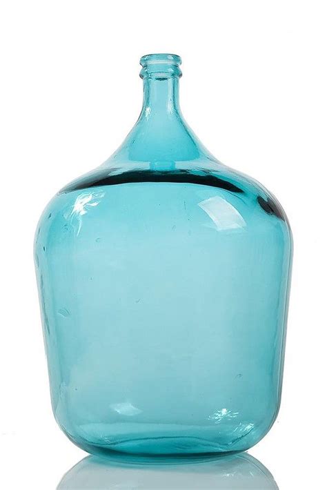 56cm Teal Glass Bottle Vase Spanish Glass Temple And Webster Presents Teal Vase Vase Vase Shop