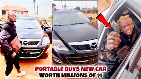 Portable Zazu Buys New Car Worth Millions Of Naira Like Asake Youtube