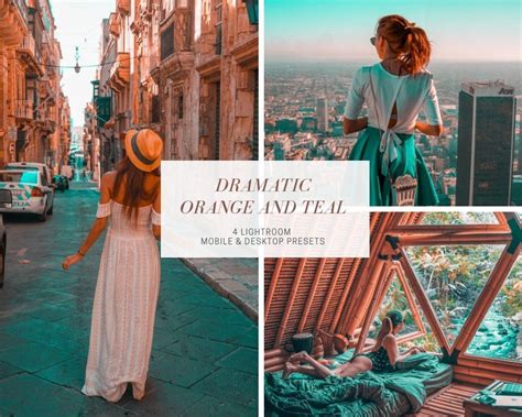 This collection of 15 free lightroom presets will get you the beautiful and cinematic orange & teal look with only a few clicks. Orange and Teal Lightroom Mobile and Desktop Presets - Get ...