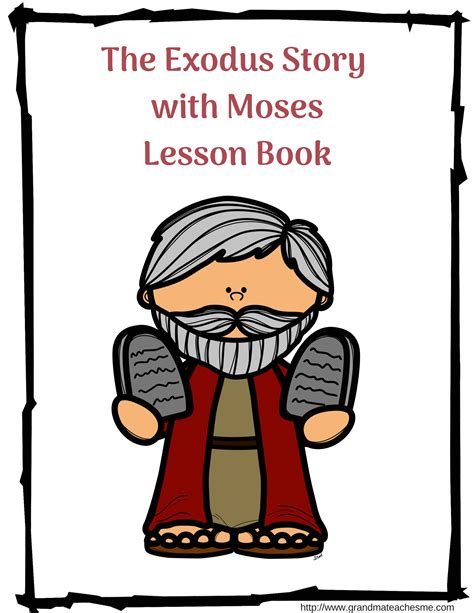 The Exodus Story With Moses Preschool Bible Bible Class Activities