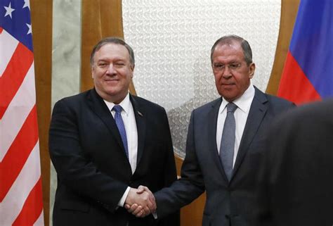 Pompeo Warns Russia Against 2020 Interference National Politics