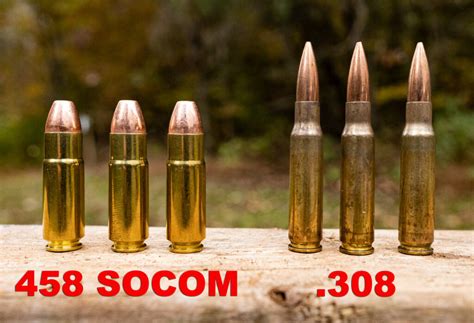 458 Socom Vs 308 Rifle Calibers Compared