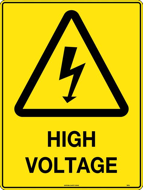 High Voltage Caution Signs Uss