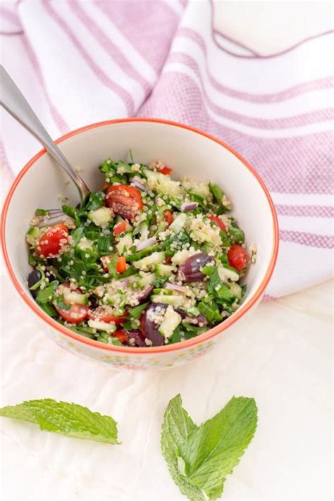 30 Minute Quinoa Tabbouleh Salad Easiest Quickest Tastiest