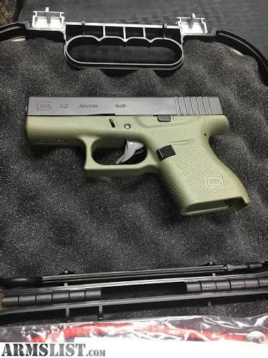 Armslist For Sale Glock 43 9mm Fs 6rd Od Green