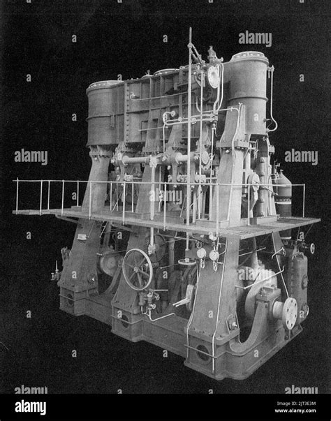 Triple Expansion Marine Steam Engine Rankin Kennedy Modern Engines