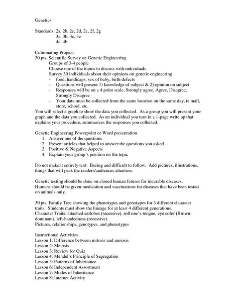 Mutation virtual lab worksheet answers. 18 Best Images of DNA And Genes Worksheet - Chapter 11 DNA ...