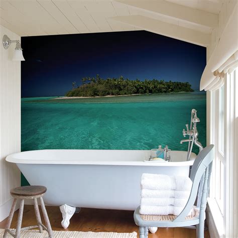 Brewster Home Fashions National Geographic Tropical Island Wall Mural