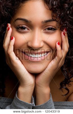 Smiling Black Woman Image Photo Free Trial Bigstock