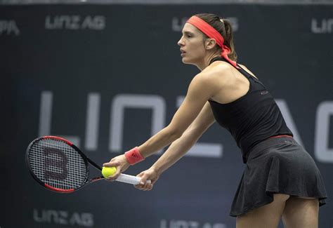 Andrea petkovic is a german tennis player. ANDREA PETKOVIC at WTA Upper Austria Ladies Tennins ...