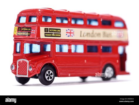 London Bus Victoria Red Bus Die Cast Bus Metal Bus Toy Double Decker