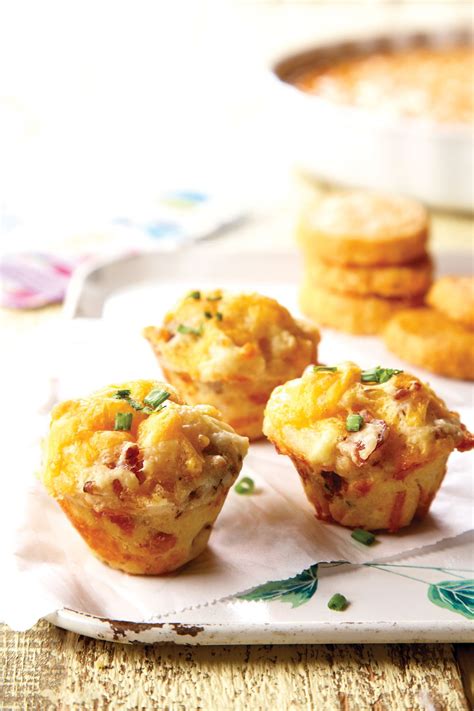 Bacon And Cheddar Mini Muffins Our State Cheese And Bacon Muffins