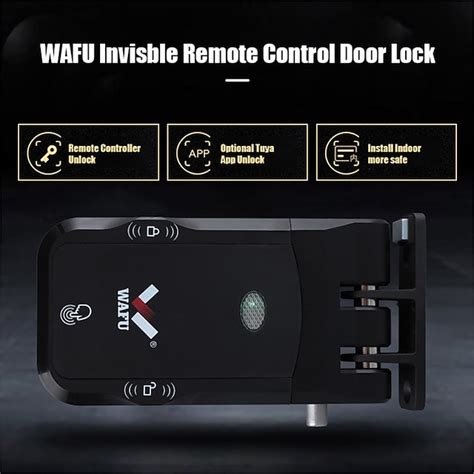 Wafu 026 Door Lock Wireless Wifi Bluetooth Tuya Remote Control