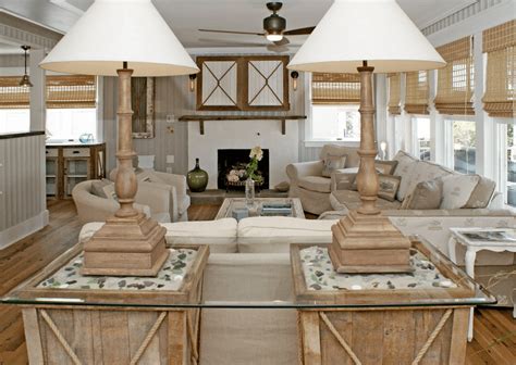 Proelecdesign Beach House Living Room Interior Design