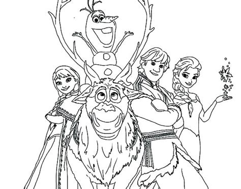 Frozen coloring page to download and coloring. Frozen Characters Coloring Pages at GetColorings.com ...