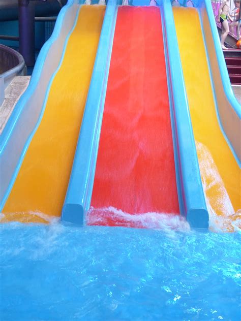 Free Photo Water Slide Slide Water Water Park Speed Colorful