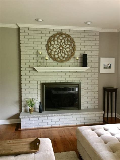 What Is A Good Color To Paint A Brick Fireplace