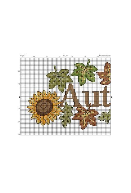 Enjoy this advice video from the world's most comprehensive library of free factual video content online. free Autumn cross stitch chart | Amanda Gregory cross ...