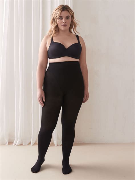 D Ultra Opaque Tights Addition Elle Addition Elle Plus Size