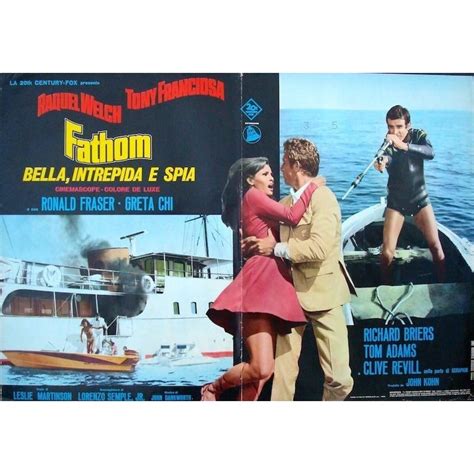 fathom italian fotobusta movie poster illustraction gallery