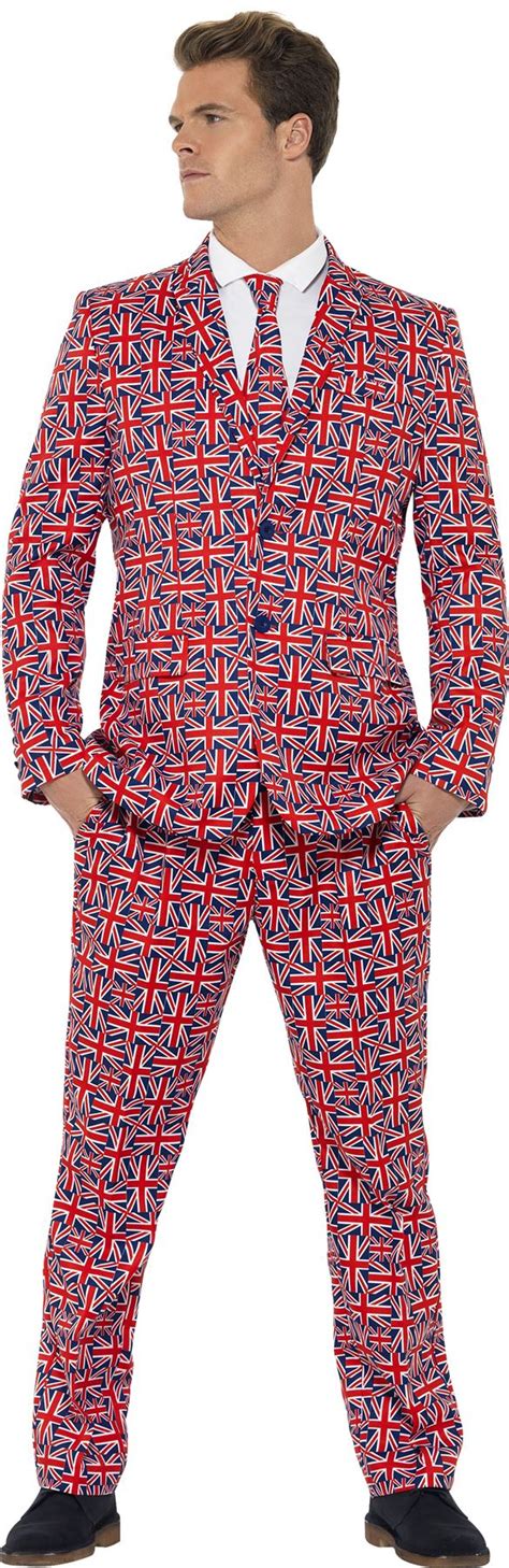 Mens Stand Out Suits Stag Do Party New Comedy Funny Fancy Dress Costume