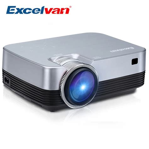 Excelvan Q6 Mini Portable LED Projector 1800Lumen Touch Panel