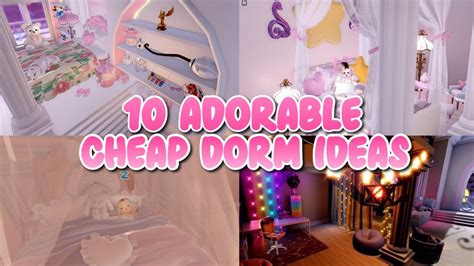 Adorable Cheap Dorm Room Ideas Roblox Royale High Campus Youtube