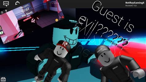 Guest Is Evil Roblox Guesty Indo Chapter 1 Youtube