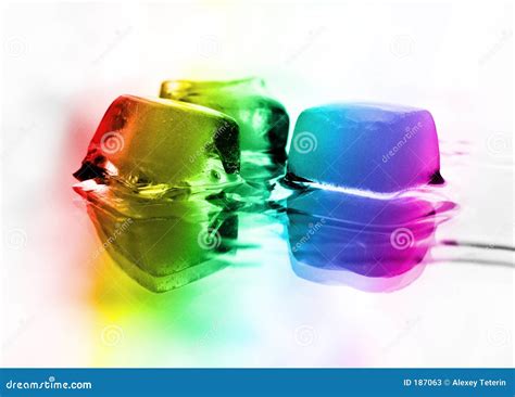 The Rainbow Over Melting Ice Stock Photos Image 187063