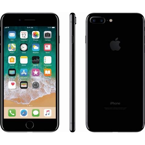 Refurbished Apple Iphone 7 Plus 128gb Jet Black Unlocked Gsm
