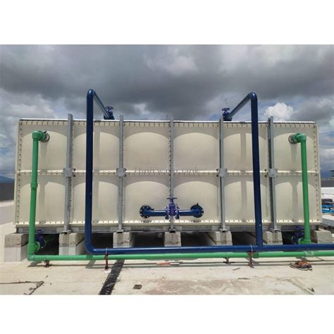 Water Tank 100000 Liter Frp Grp Fiberglass Rectangular Panel Tank